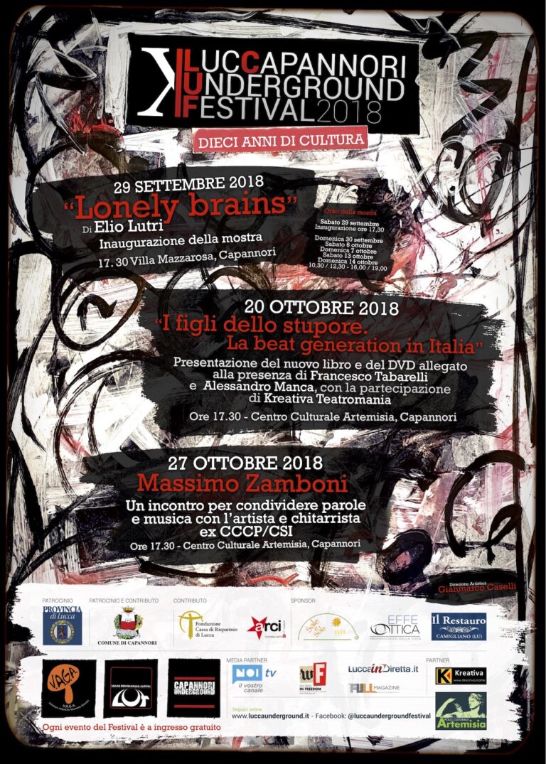 Lucca Underground Festival 2018