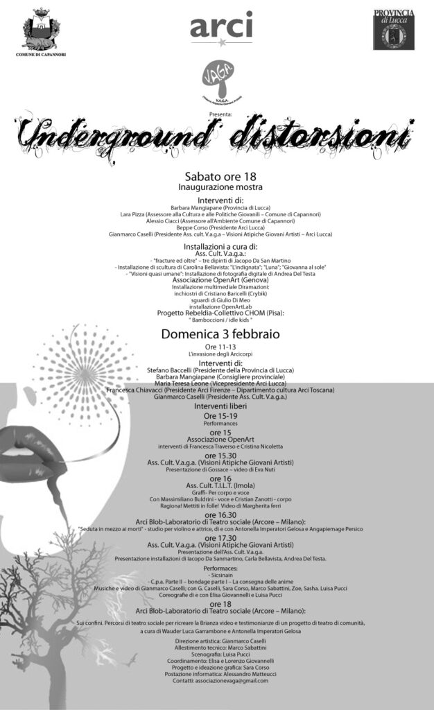 Lucca Underground Festival 2008 - programma